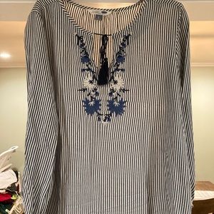Old Navy Seersucker Blouse